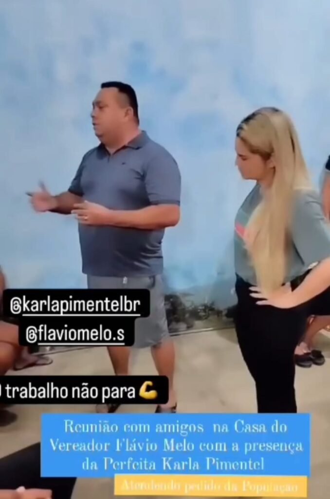 ABSURDO – Prefeita de Conde-PB participa de reunião comemorativa ao retorno de vereador acusado de estuprar menor de 14 anos. VEJA VÍDEO